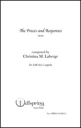 The Preces and Responses Three-Part Mixed choral sheet music cover